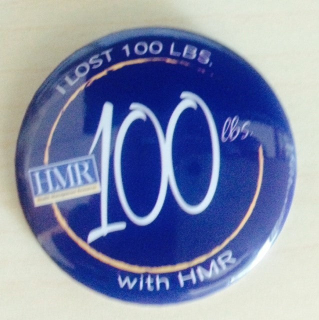 100 lb Weight Loss Milestone Pins