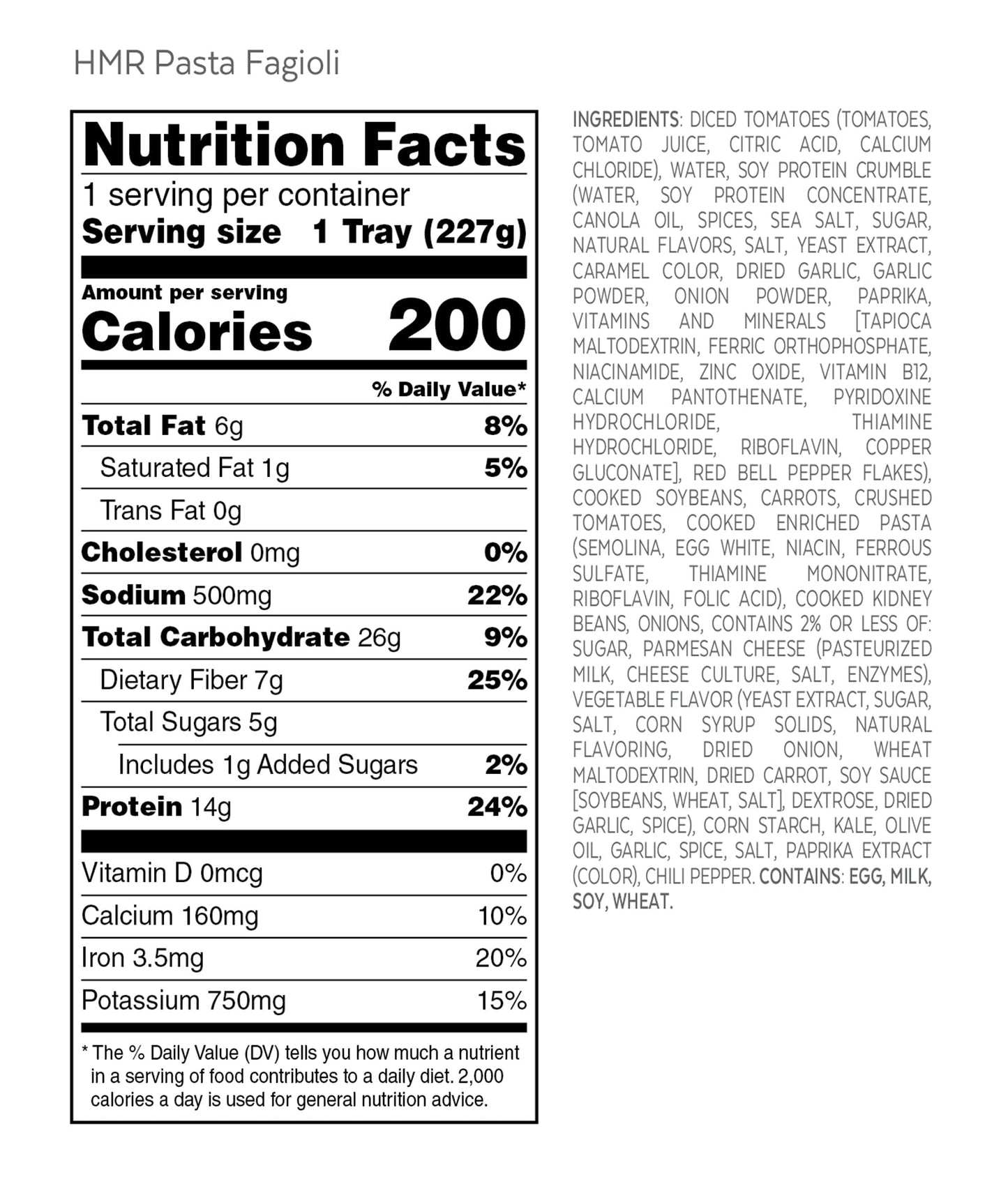 Pasta Fagioli, 24 units/case