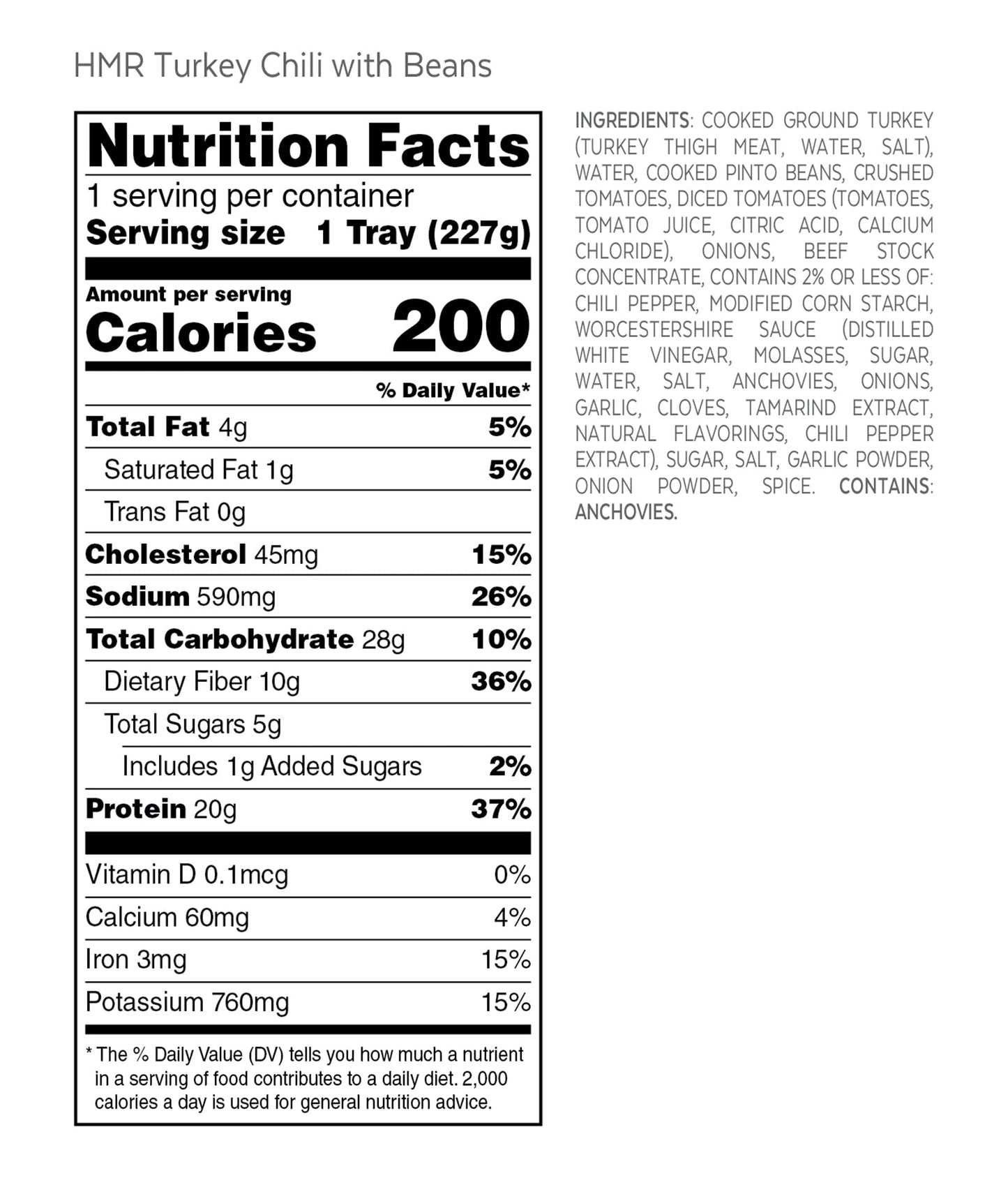 Turkey Chili with Beans, 24 units/case