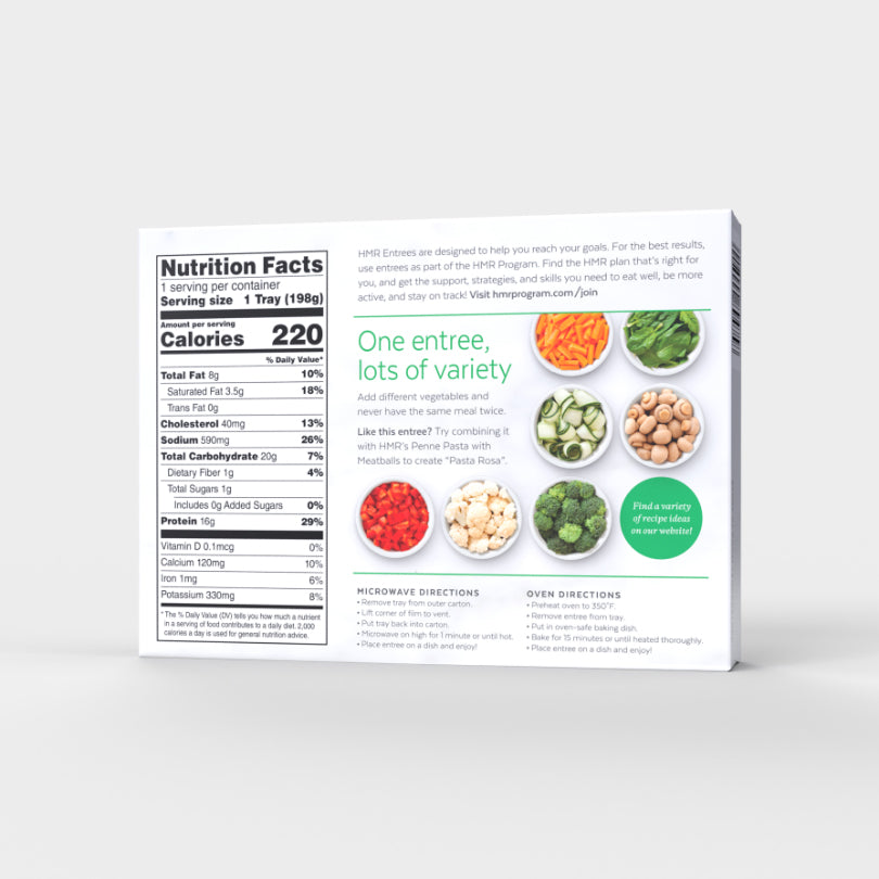 Rotini Chicken Alfredo, 24 units/case