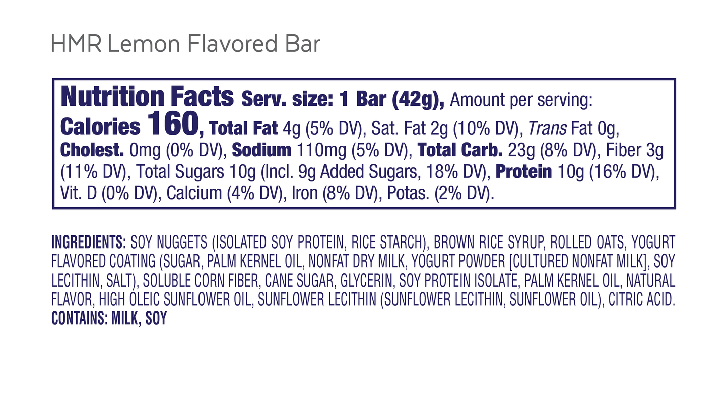 Lemon Bar, 1 unit/case