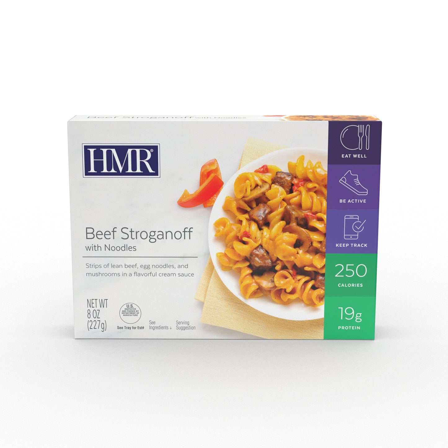 Beef Stroganoff with Noodles, 24 units/case